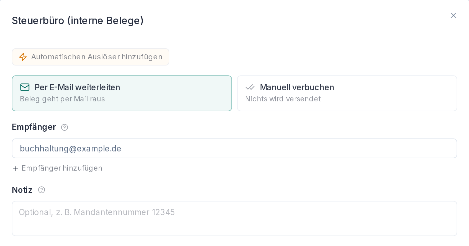 Ein neues Exportziel