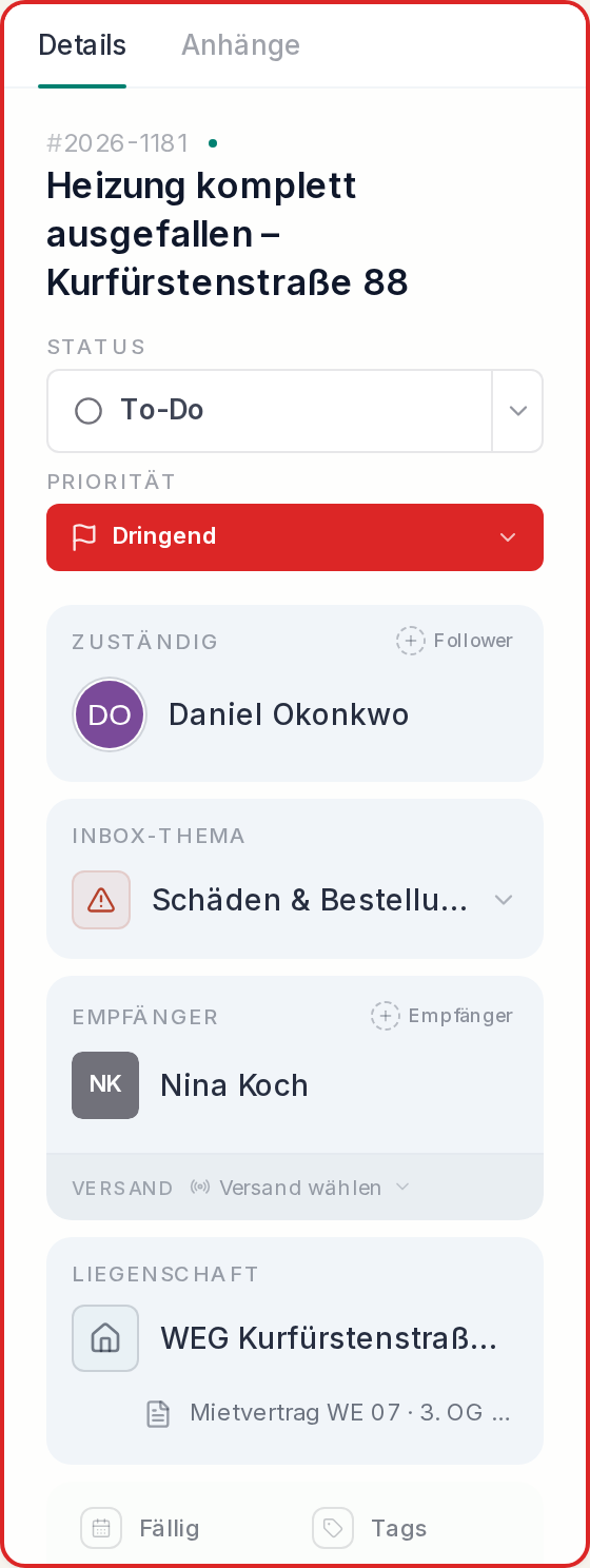 Details einer Konversation
