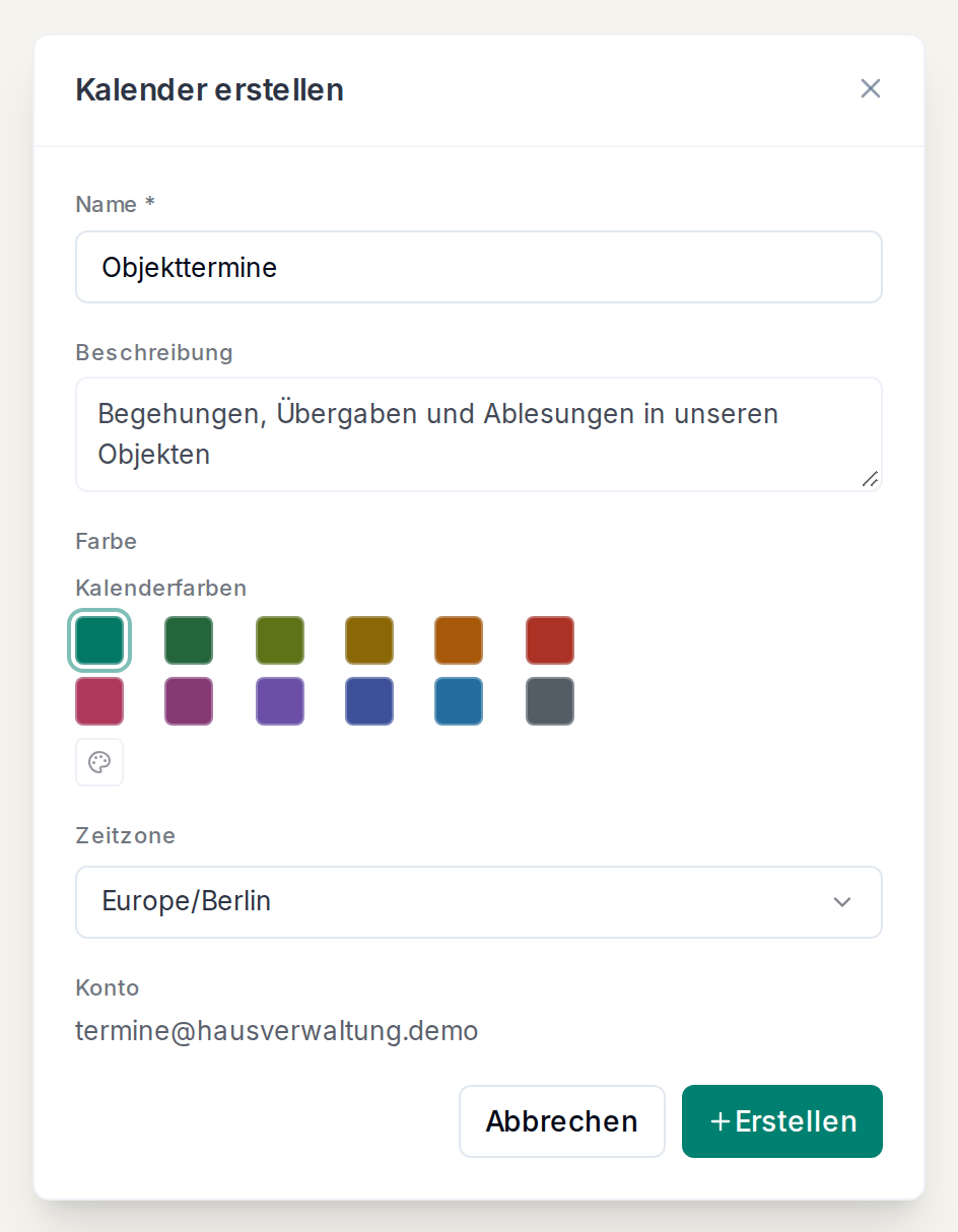Ein neuer Kalender