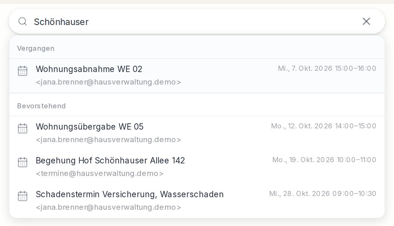 Vorschläge zur Suche „Schönhauser“