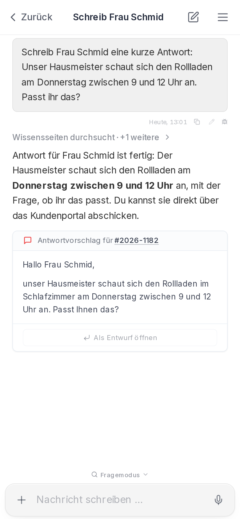 Der Ko-Pilot auf dem Handy