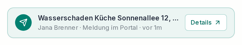 Der verschickte Serienbrief in der Konversation