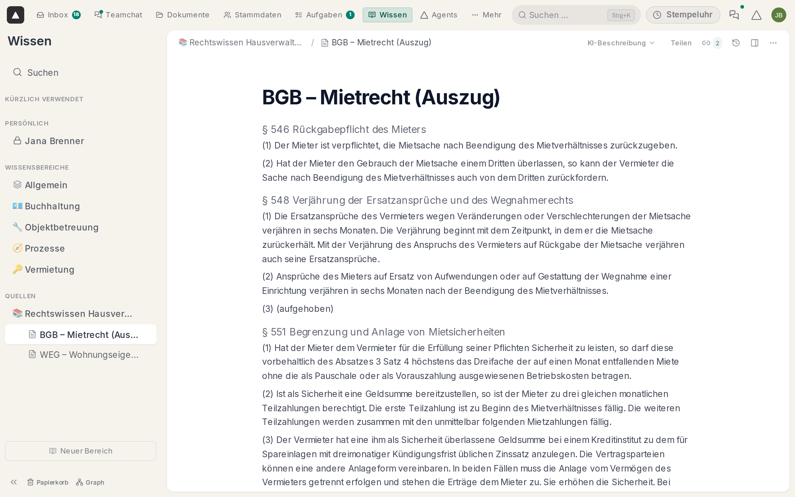 Ein Gesetz im Rechtswissen